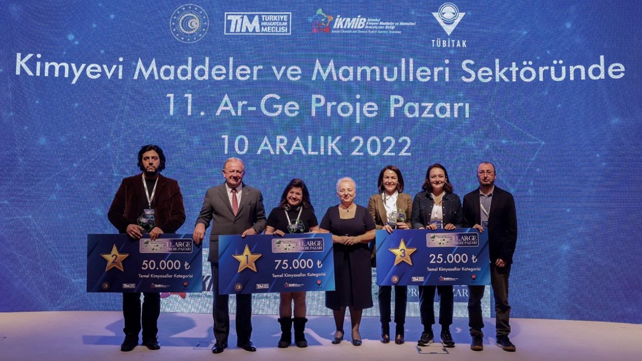 Selçuk Üniversitesine 11. Kimya Ar-Ge Proje Pazarı'nda birincilik ödülü